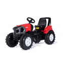 Tractor a pedales Lintrac de Rolly Toys para niños con diseño ergonómico y robusto.