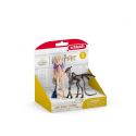 Figura Schleich de Luna Lovegood y cría de Thestral de Harry Potter
