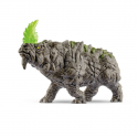 Figura de rinoceronte luchador de Schleich con diseño realista y robusto para juego simbólico infantil.