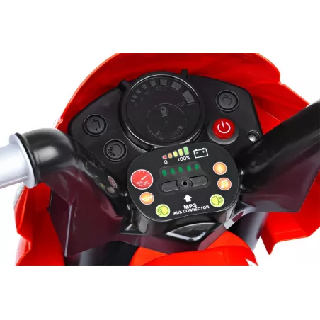 Moto eléctrica infantil Ducati Mini EVO roja para niños a partir de 2 años