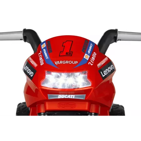 Moto eléctrica infantil Ducati Mini EVO roja para niños a partir de 2 años