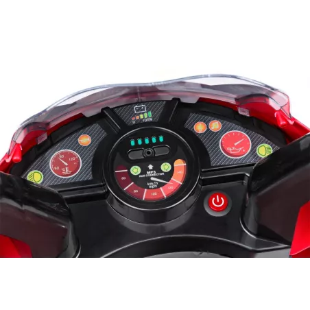 Moto eléctrica infantil Ducati Desmosedici Evo de 6V con luces y sonidos para niños a partir de 2 años.