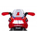 Moto eléctrica infantil Ducati Desmosedici Evo de 6V con luces y sonidos para niños a partir de 2 años.