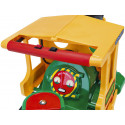 Tren eléctrico infantil Santa Fé Train de 6V para niños desde 2 años, utilizable con o sin vías.