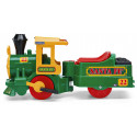 Tren eléctrico infantil Santa Fé Train de 6V para niños desde 2 años, utilizable con o sin vías.