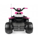 Quad eléctrico infantil rosa Corral T-Rex 330W Pink de 12V con luces y sonidos