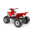 Quad eléctrico infantil Polaris Outlaw 330W de 12V con luces y sonidos para niños desde 3 años.