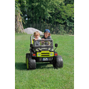 Coche todoterreno eléctrico infantil Gaucho Sport de Peg Perego de 12V y dos plazas para niños.