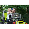Coche todoterreno eléctrico infantil Gaucho Sport de Peg Perego de 12V y dos plazas para niños.