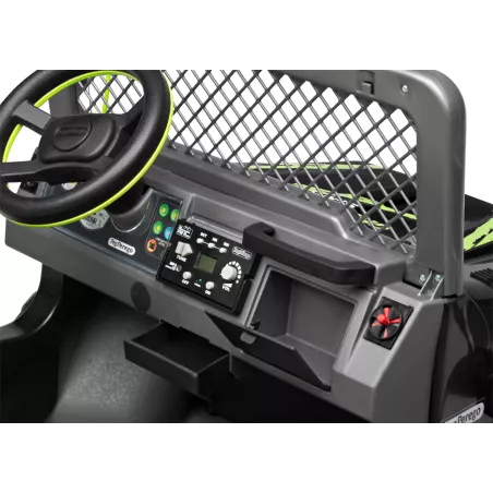 Coche todoterreno eléctrico infantil Gaucho Sport de Peg Perego de 12V y dos plazas para niños.
