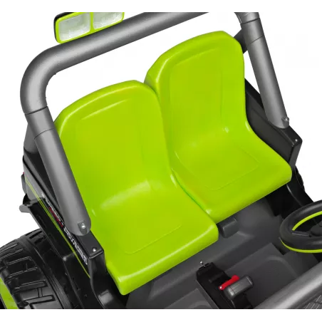 Coche todoterreno eléctrico infantil Gaucho Sport de Peg Perego de 12V y dos plazas para niños.