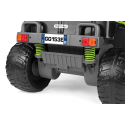 Coche todoterreno eléctrico infantil Gaucho Sport de Peg Perego de 12V y dos plazas para niños.