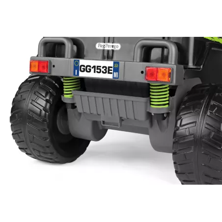 Coche todoterreno eléctrico infantil Gaucho Sport de Peg Perego de 12V y dos plazas para niños.