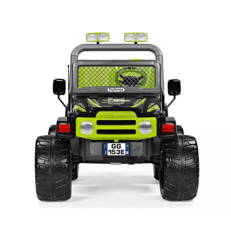 Coche todoterreno eléctrico infantil Gaucho Sport de Peg Perego de 12V y dos plazas para niños.