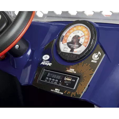 Todoterreno eléctrico infantil Polaris RZR 900 XP de 24V con luces y sonidos para niños mayores de 3 años.