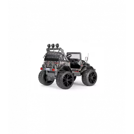 Todoterreno eléctrico infantil Gaucho Pro 24V Realtree con ruedas de goma y diseño de camuflaje.