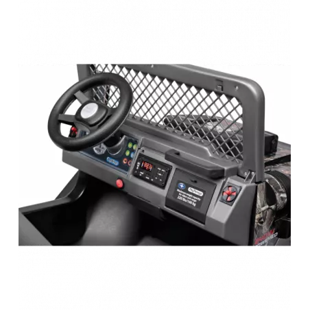 Todoterreno eléctrico infantil Gaucho Pro 24V Realtree con ruedas de goma y diseño de camuflaje.