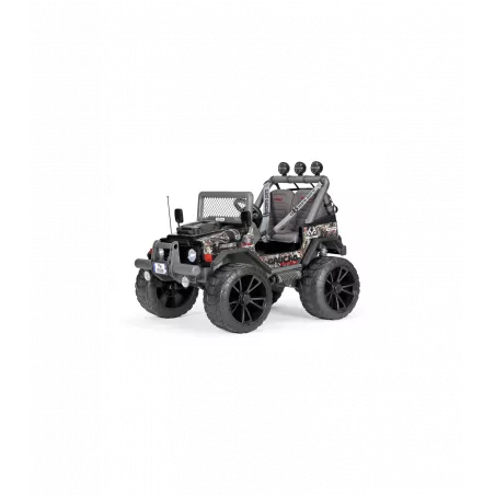 Todoterreno eléctrico infantil Gaucho Pro 24V Realtree con ruedas de goma y diseño de camuflaje.