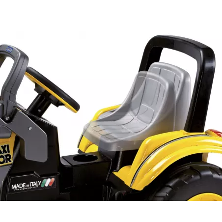 Excavadora de juguete a pedales Maxi Excavator con pala articulada para niños