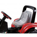 Tractor infantil a pedales Maxi Diesel Peg-Pérego con remolque desmontable.