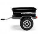 Remolque negro de juguete Adventure para coches eléctricos infantiles Peg-Perego Gaucho y Polaris.