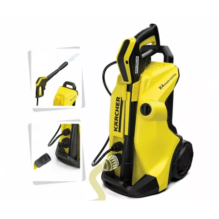 Carro de alta presión de juguete Kärcher K4 de Smoby para niños
