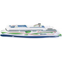 Maqueta detallada a escala 1:1000 del ferry Tallink Megastar, fabricada en metal y plástico.