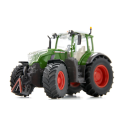 Tractor de juguete Fendt 728 Vario a escala 1:32 en miniatura de metal y plástico.