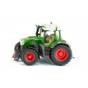 Tractor de juguete Fendt 728 Vario a escala 1:32 en miniatura de metal y plástico.
