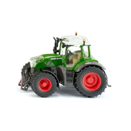 Tractor de juguete Fendt 728 Vario a escala 1:32 en miniatura de metal y plástico.