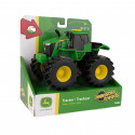 Tractor de juguete John Deere Monster de Tomy con ruedas gigantes, luces y sonidos.