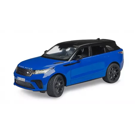 Juguete Range Rover Velar de BRUDER a escala 1:16 con puertas practicables y suspensión funcional.