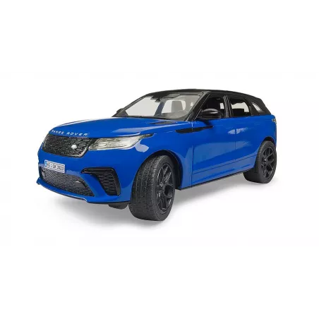 Juguete Range Rover Velar de BRUDER a escala 1:16 con puertas practicables y suspensión funcional.