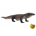 Figura detallada y realista de dragón de Komodo para coleccionistas.