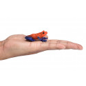 Figura coleccionable y realista de rana dardo venenoso con colores vibrantes para decoración.