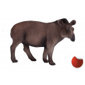 Figura de juguete realista de tapir brasileño Mojo para coleccionistas.
