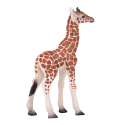 Figura de juguete de cría de jirafa Mojo pintada a mano con detalles realistas.