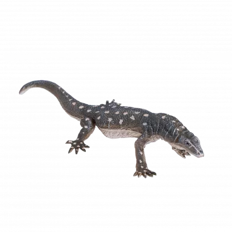 Figura realista de lagarto perentie de 15 cm, varano australiano de colección y decoración.