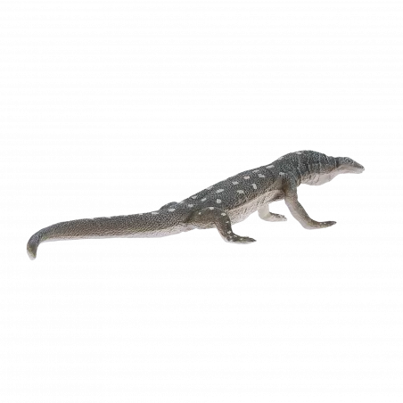 Figura realista de lagarto perentie de 15 cm, varano australiano de colección y decoración.