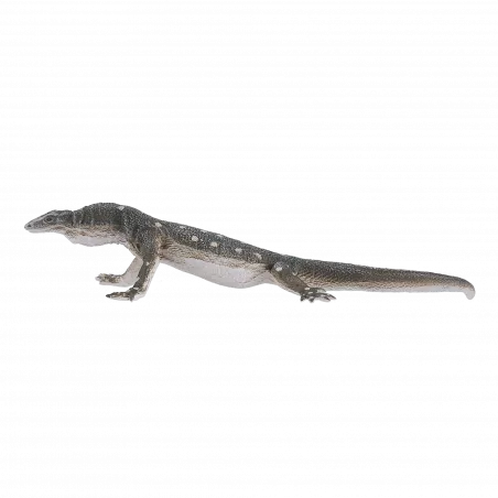 Figura realista de lagarto perentie de 15 cm, varano australiano de colección y decoración.