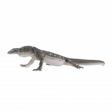 Figura realista de lagarto perentie de 15 cm, varano australiano de colección y decoración.