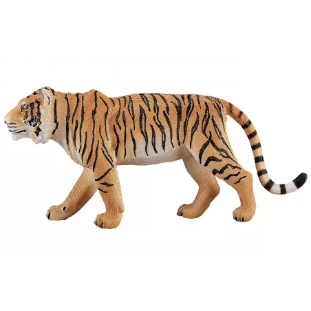 Figura detallada y realista de tigre de bengala para coleccionistas y juego educativo infantil.