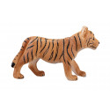 Figura de juguete de cachorro de tigre de pie marca Mojo con detalles realistas de pelaje y rayas.