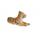 Figura realista de tigre bebé tumbado pintada a mano de Mojo