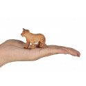 Figura de juguete de cachorro de león de pie pintada a mano de Mojo
