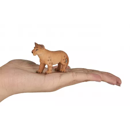 Figura de juguete de cachorro de león de pie pintada a mano de Mojo