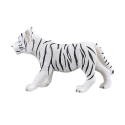 Figura de juguete de cachorro de tigre blanco de pie marca Mojo