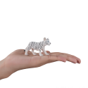 Figura de juguete de cachorro de tigre blanco de pie marca Mojo