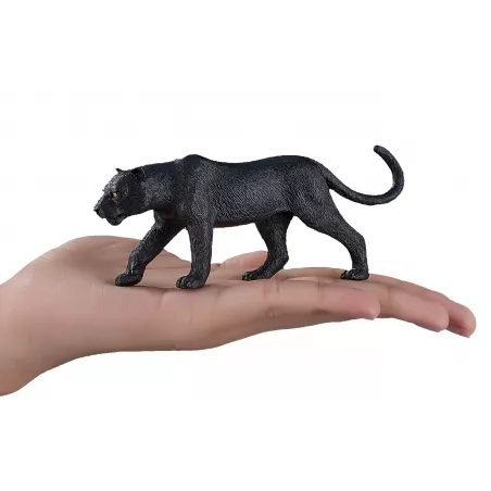 Figura decorativa de pantera negra de la colección Mojo para estantería u oficina.