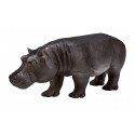 Figura detallada de hembra de hipopótamo de juguete marca Mojo para juego educativo y coleccionistas.
